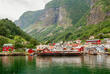 Blick auf Flåm