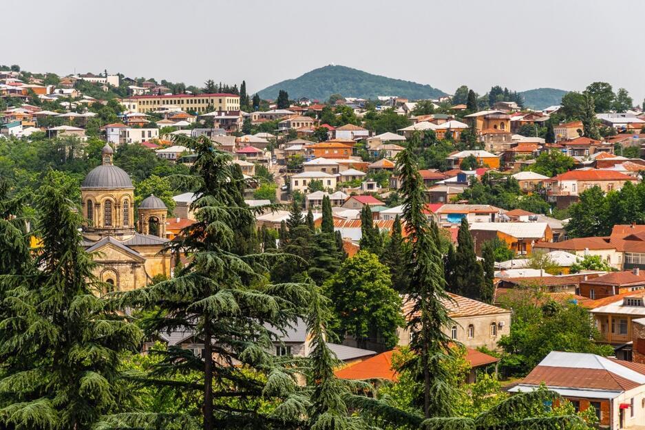Blick auf Kutaisi