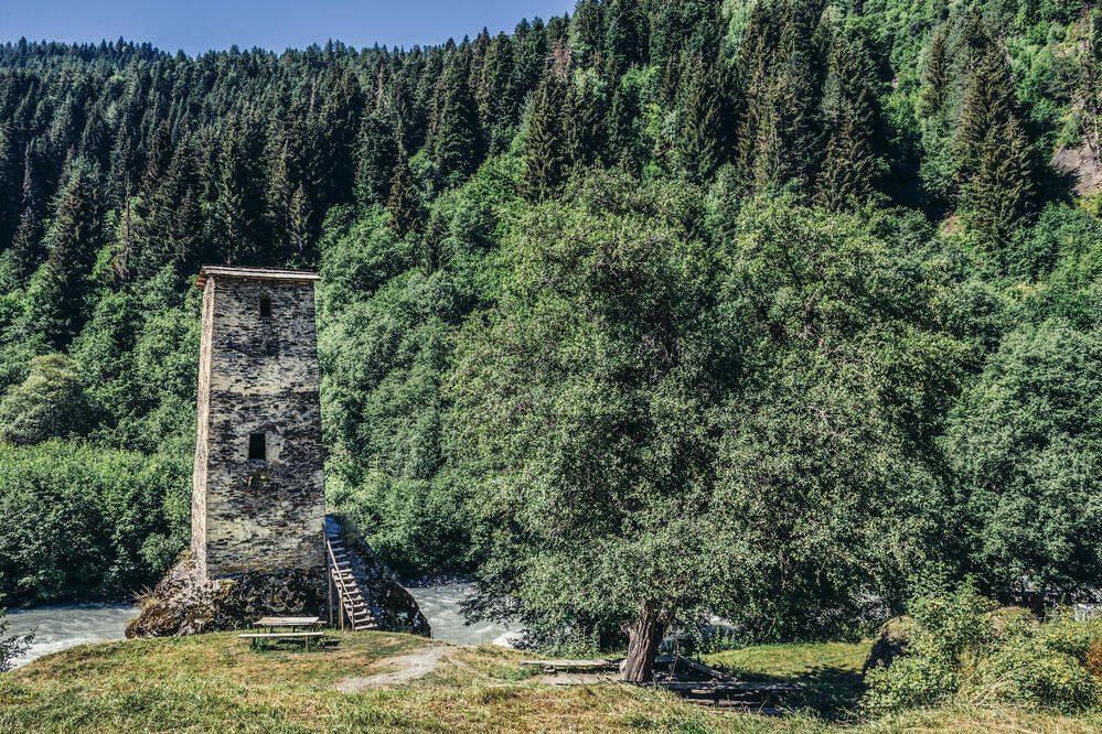 Turm der Liebe in Ushguli 