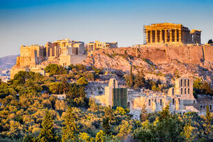 Akropolis und Parthenon in Athen