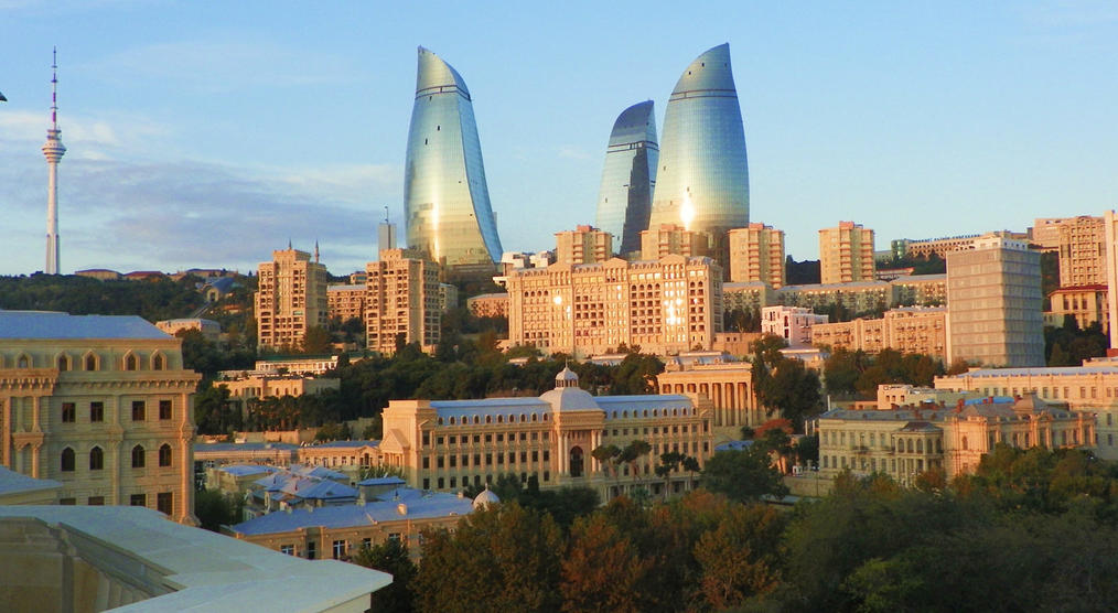 Skyline von Baku 