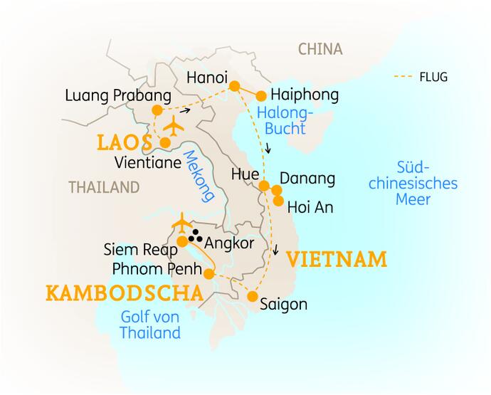20 Tage Laos Rundreise Ausführlich 2020