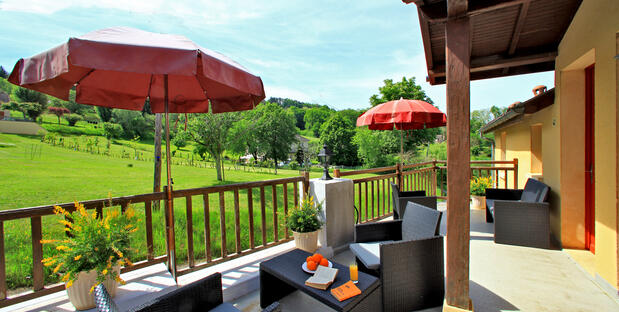 Terrasse mit Ausblick