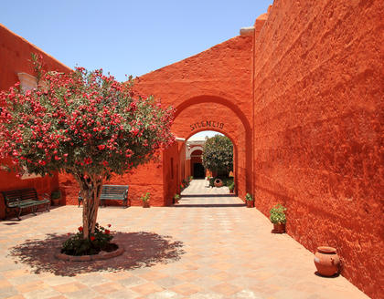 Architektur im Kloster Santa Catalina