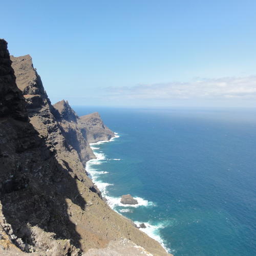 Felsenklippen an der Küste Gran Canarias