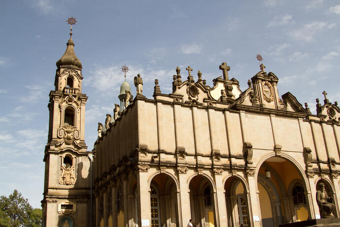 Kathedrale von Addis Abeda