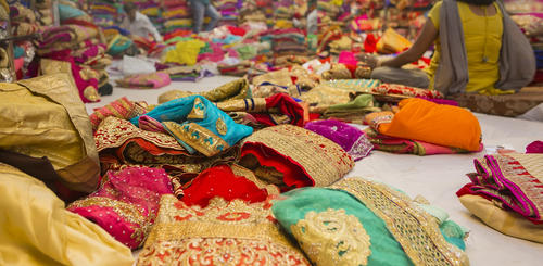 Sari-Shop in Jaipur