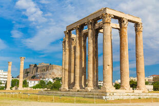 Antiker Zeus-Tempel Olympeion