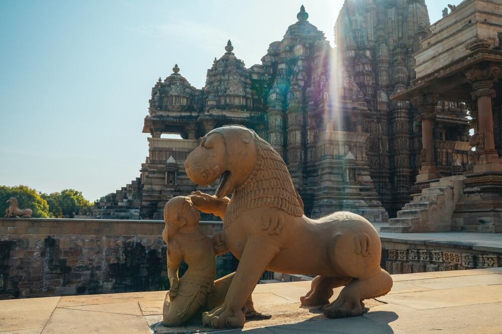 Mahadeva Tempel in Khajuraho 