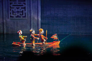 Wasserpuppenshow