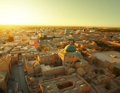 Blick auf Khiva