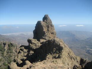 den höchsten Bergen von Gran Canaria auf der Spur