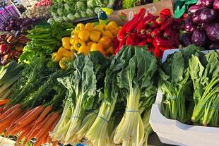 Gemüse auf spanischem Markt 