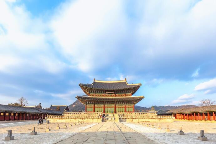 Gyeongbokgung Palast in Seoul