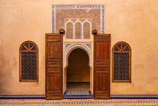 Straße in Marrakesch