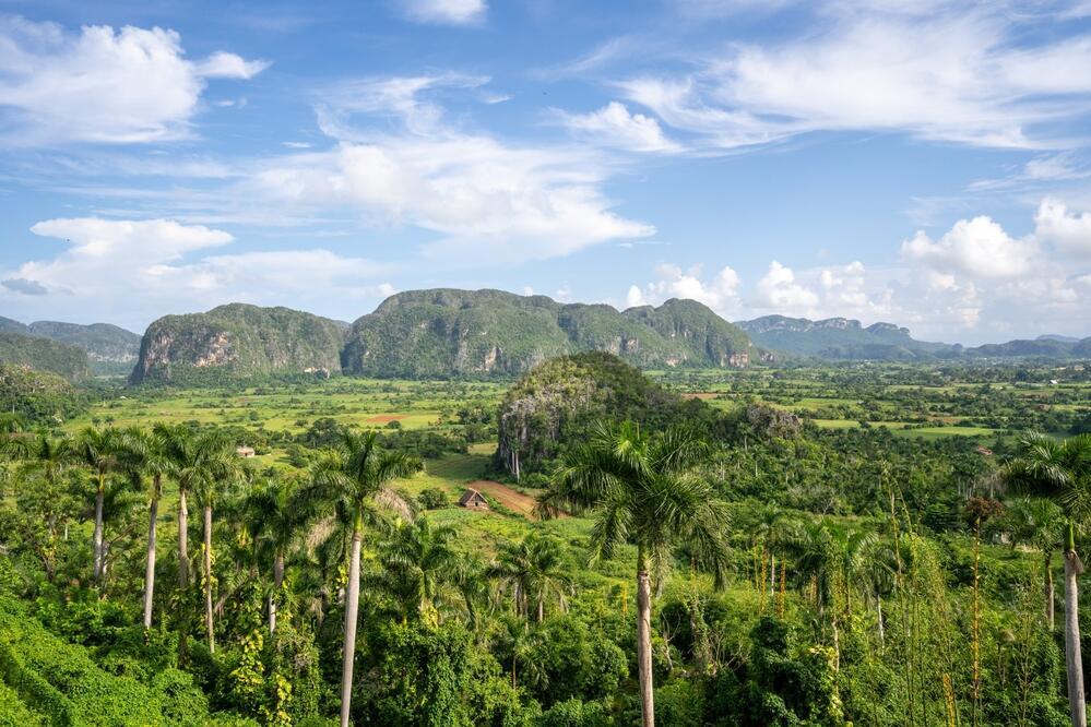 Blick über das Viñales Tal