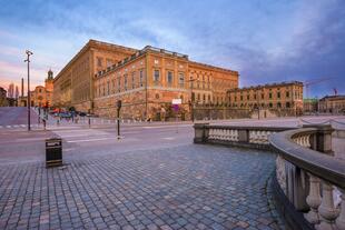 Das Stockholmer Schloss in Gamla Stan