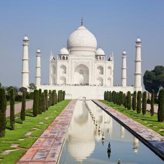 Das Taj Mahal in Agra