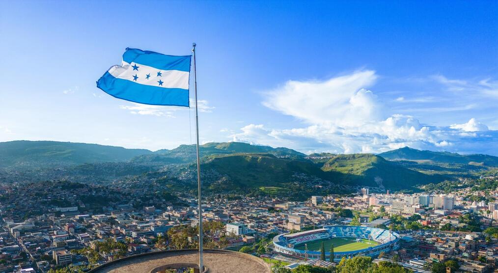 Die Stadt Tegucigalpa