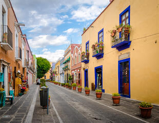 Farbenfrohe Kolonialstadt Puebla