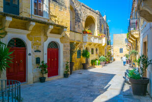 Gasse in Victoria, Gozo