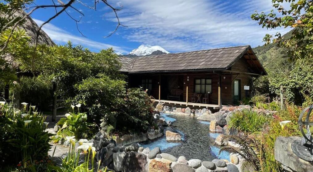 Aussenansicht des Hotels Termas de Papallacta