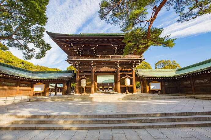 Meiji-Schrein in Tokyo