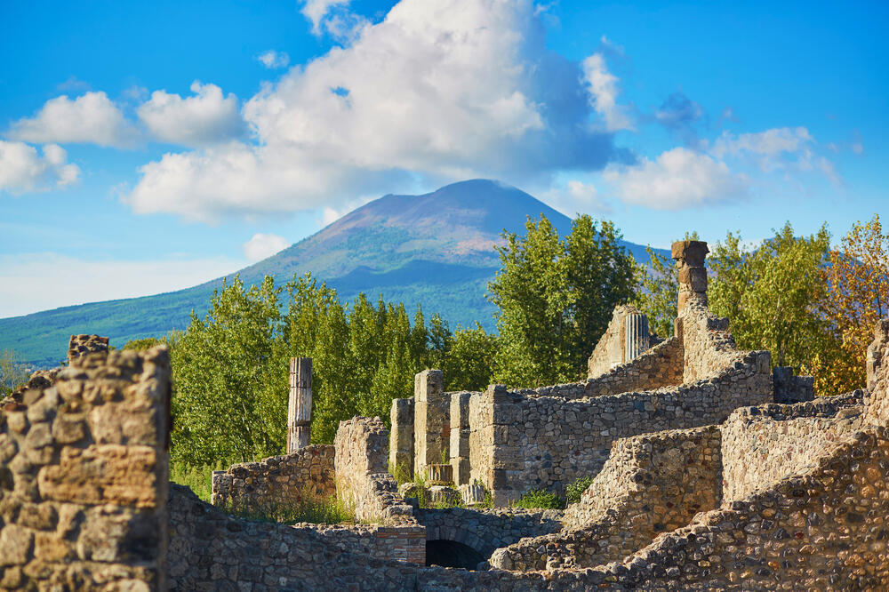 Ruinen in Pompeii
