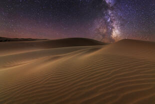 Sternenhimmel über der Sahara 