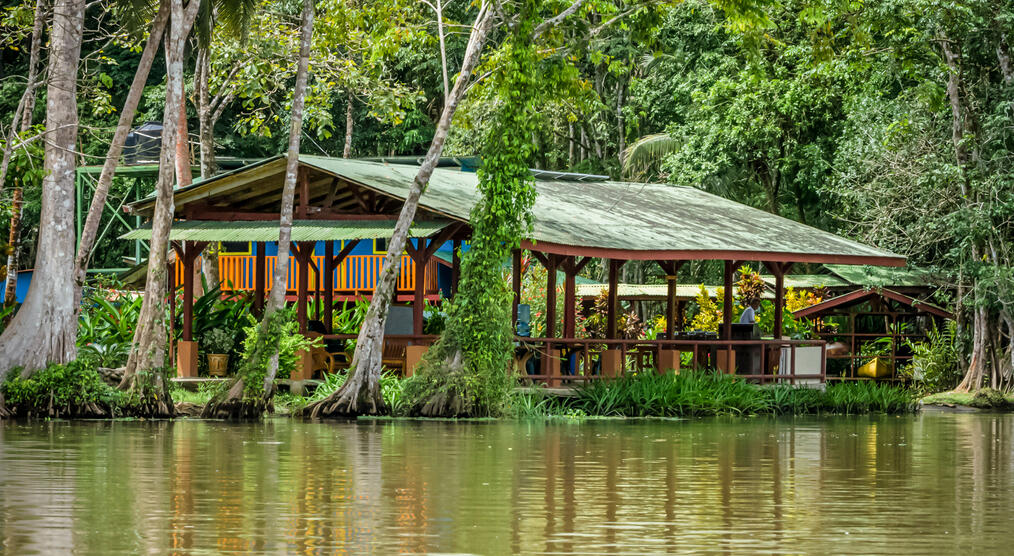 Anlegestelle der Lodge