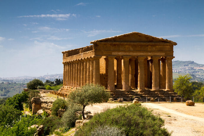 Concordia Tempel in Agrigent