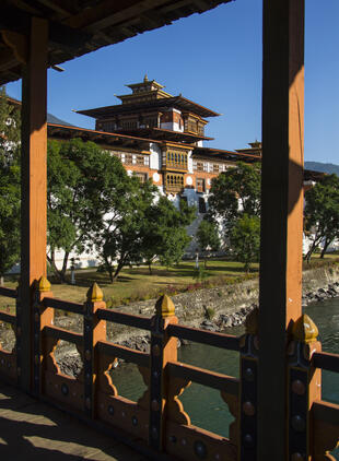 Im Kloster in Punakha