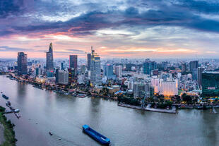 Skyline von Ho Chi Minh Stadt