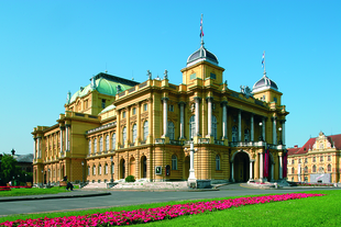 Kroatisches Nationaltheater in Zagreb