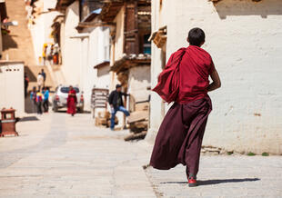 Tibetischer Mönch