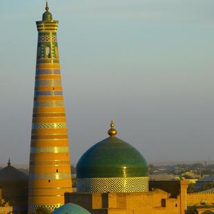  UNESCO Weltkulturerbe Stätte in Khiva, Usbekistan