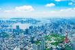 Panoramablick auf Tokyo