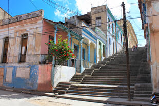 Straßen von Santiago de Cuba