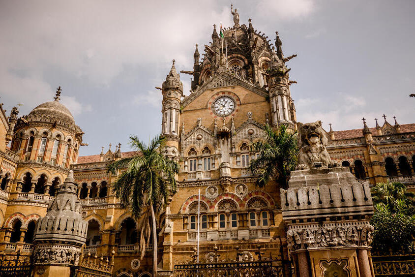 CSMT Bahnhofshalle in Mumbai