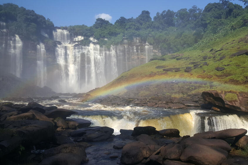Kaluanda Wasserfall