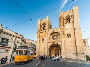 Kathedrale Sé in Alfama 