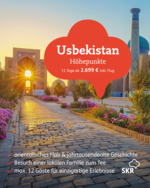 Usbekistan: Höhepunkte