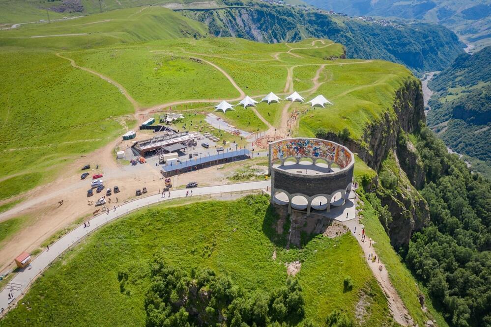 Gudauri Aussichtspunkt 