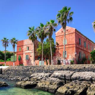 Küste der Goree Island