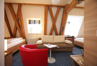 Tagungshaus Schönenberg: Zimmerbeispiel Doppelzimmer