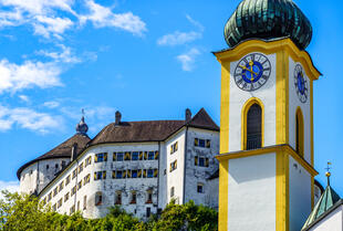 Blick auf die Festung in Kufstein