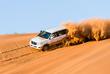 Jeep in der Wüste