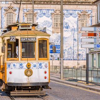 Portugiesische Straßenbahn