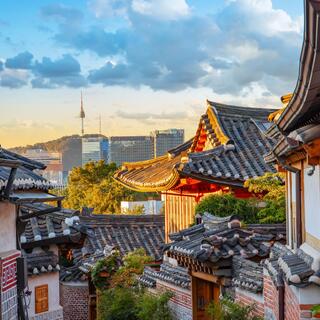 Bukchon Hanok Village in Seoul
