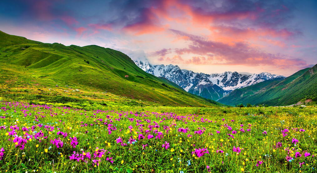 Georgien Landschaft